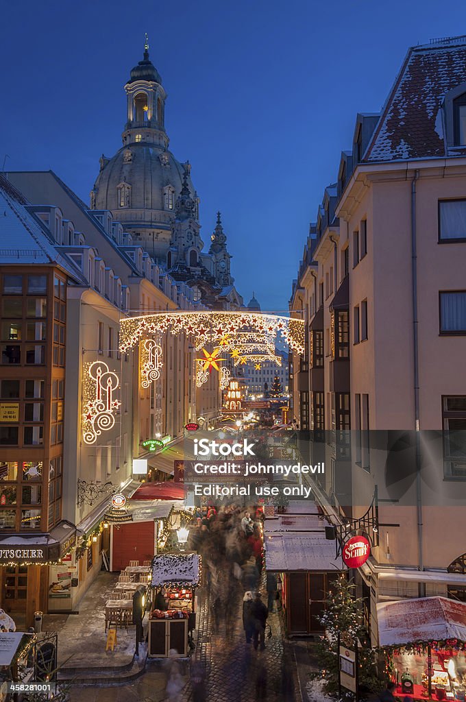 Weihnachtsmarkt in Dresden - Lizenzfrei Dresden Stock-Foto