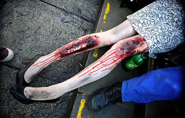 Dublin Zombie Walk - foto de stock