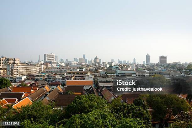 Bangkok Am Nachmittag Stockfoto und mehr Bilder von Bangkok - Bangkok, Bauwerk, Dach