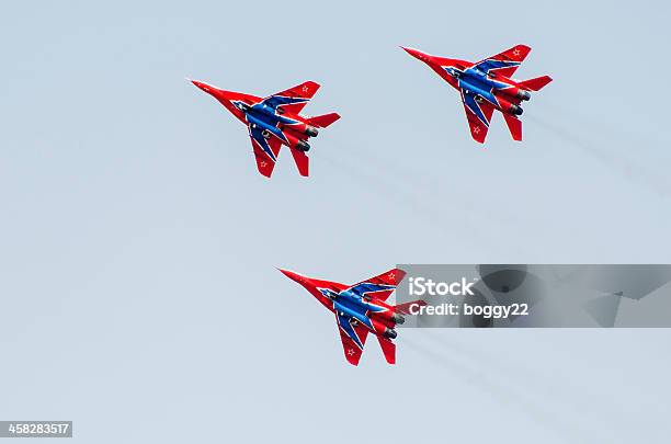 Foto de Mig 29 Lutador Aeronaves e mais fotos de stock de Asa de aeronave - Asa de aeronave, Avião, Avião de Combate