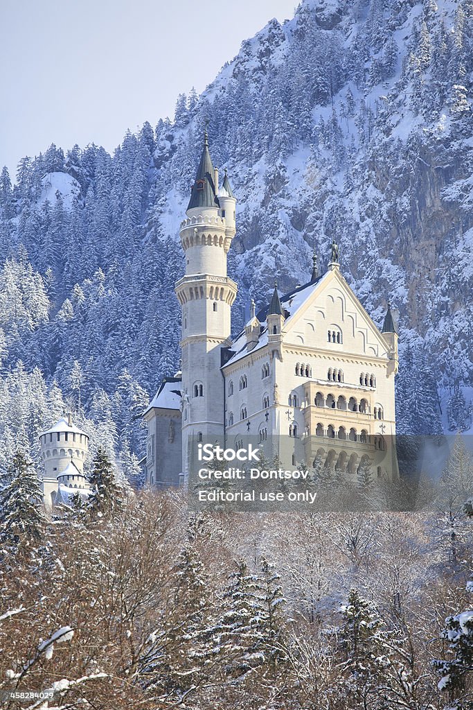 Castelo de Neuschwanstein - Royalty-free Castelo de Neuschwanstein Foto de stock