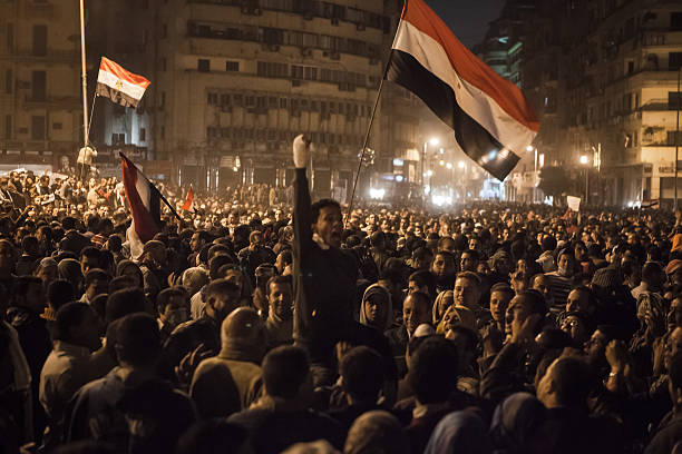 lo que demuestra que la libertad - cairo egypt africa night fotografías e imágenes de stock