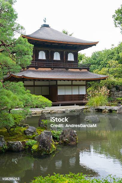 Tempel Ginkakujitempel Silver Pavillonkyoto Japan Stockfoto und mehr Bilder von Alt