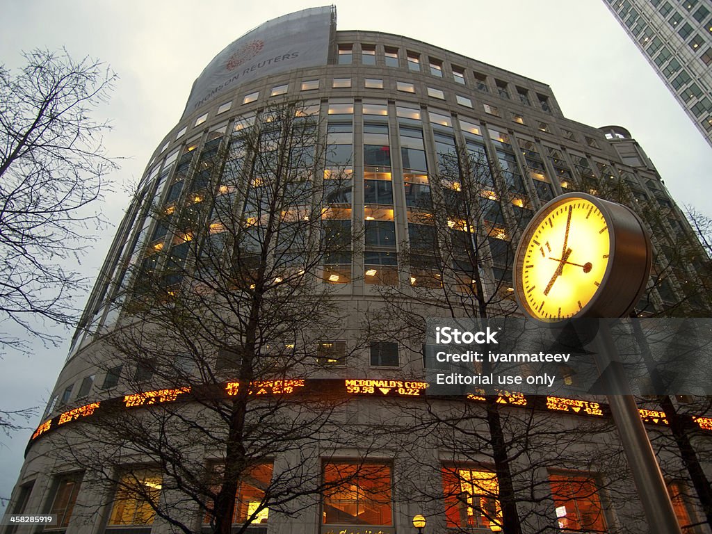 Canary Wharf, Londres - Foto de stock de Abstracto libre de derechos