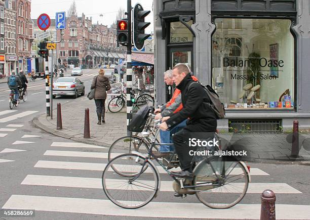 사이클 암스테르담 거리에 대한 스톡 사진 및 기타 이미지 - 거리, 건널목, 건축물