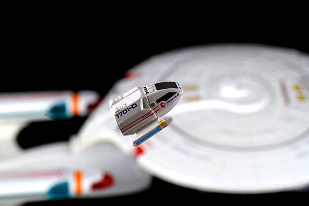 quitter l'enterprise - star trek tv show photos et images de collection