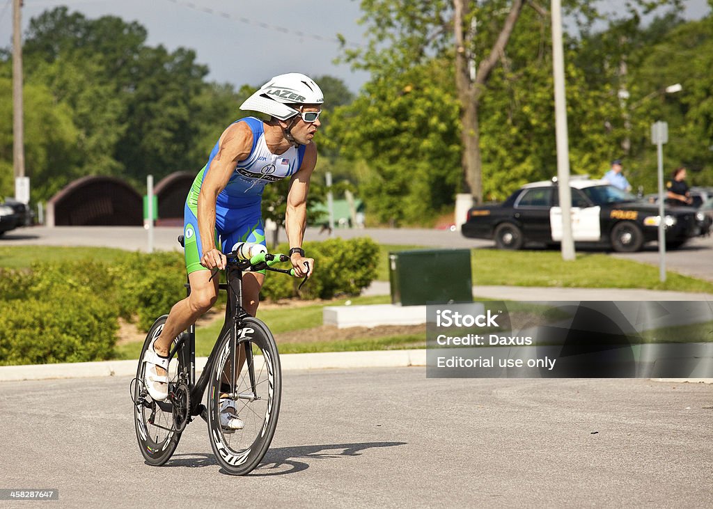 Triatleta Ciclismo masculino - Royalty-free 30-39 Anos Foto de stock