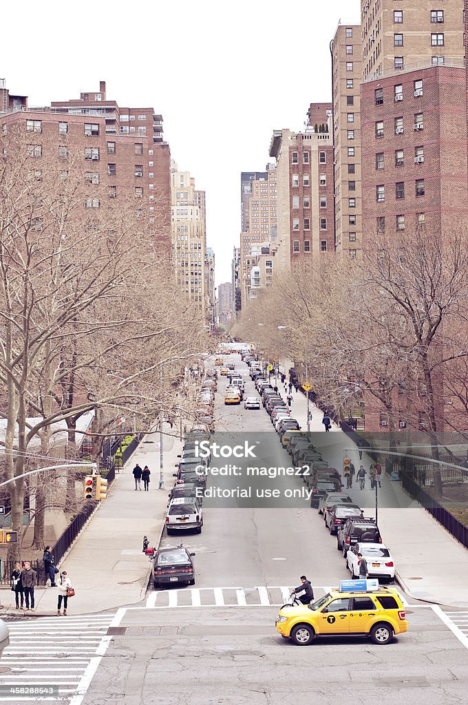 Strada di New York - Foto stock royalty-free di Albero