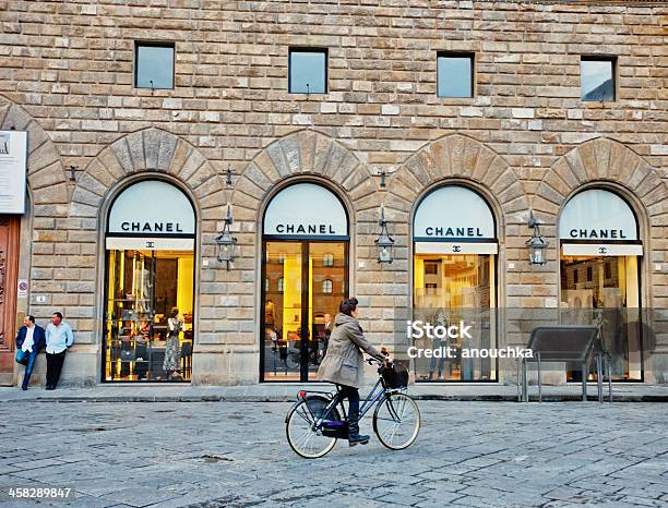 Chanel Store In Florence Piazza Della Signoria Italy Stock Photo - Download  Image Now - iStock