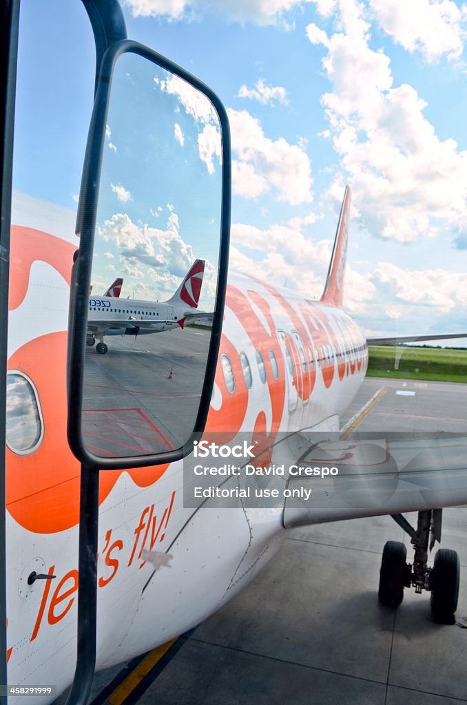 Low-cost Easyjet - Foto stock royalty-free di 2012