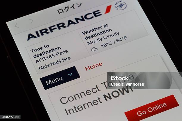 Inflight Wifi Internet Access Service Stock Photo - Download Image Now - Connection, Wireless Technology, Aerospace Industry