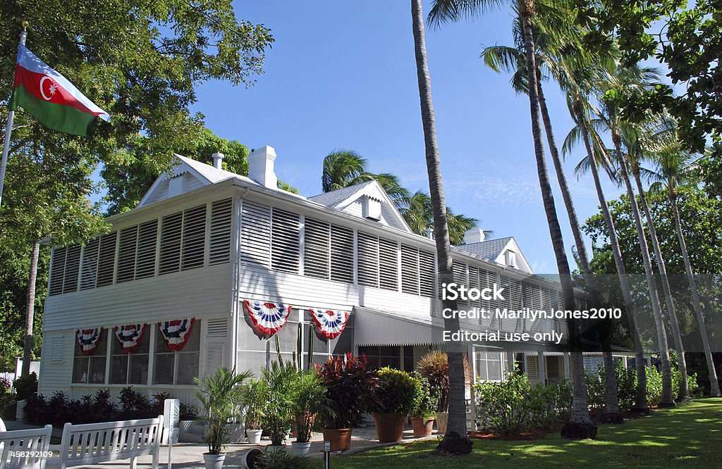 La piccola casa bianca di Truman - Foto stock royalty-free di Harry Truman