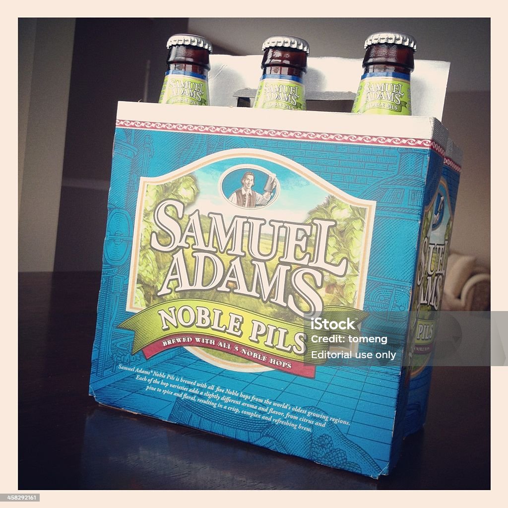 Samuel Adams Noble anderen Bier - Lizenzfrei Alkoholisches Getränk Stock-Foto