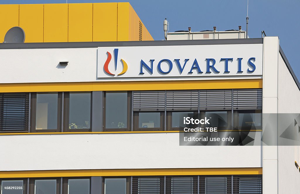 Novartis Marburg, Germany - July 6, 2013: Marburg Office of Swiss multinational company Novartis AG Business Stock Photo