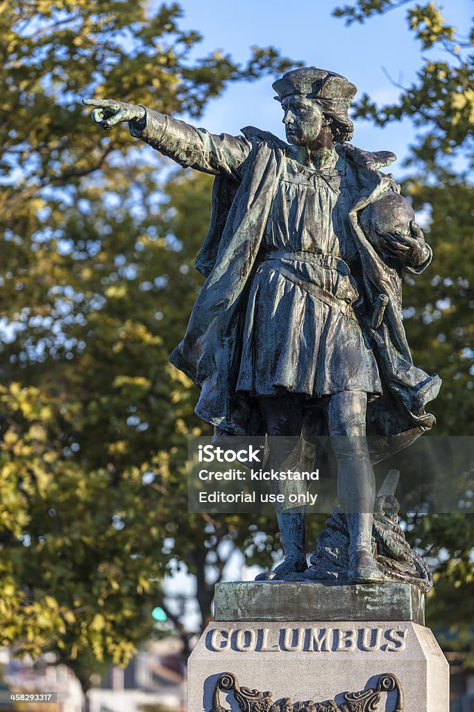 Christopher Columbus Statue Stock Photo Download Image Now christopher-columbus-statue-stock-photo-download-image-now