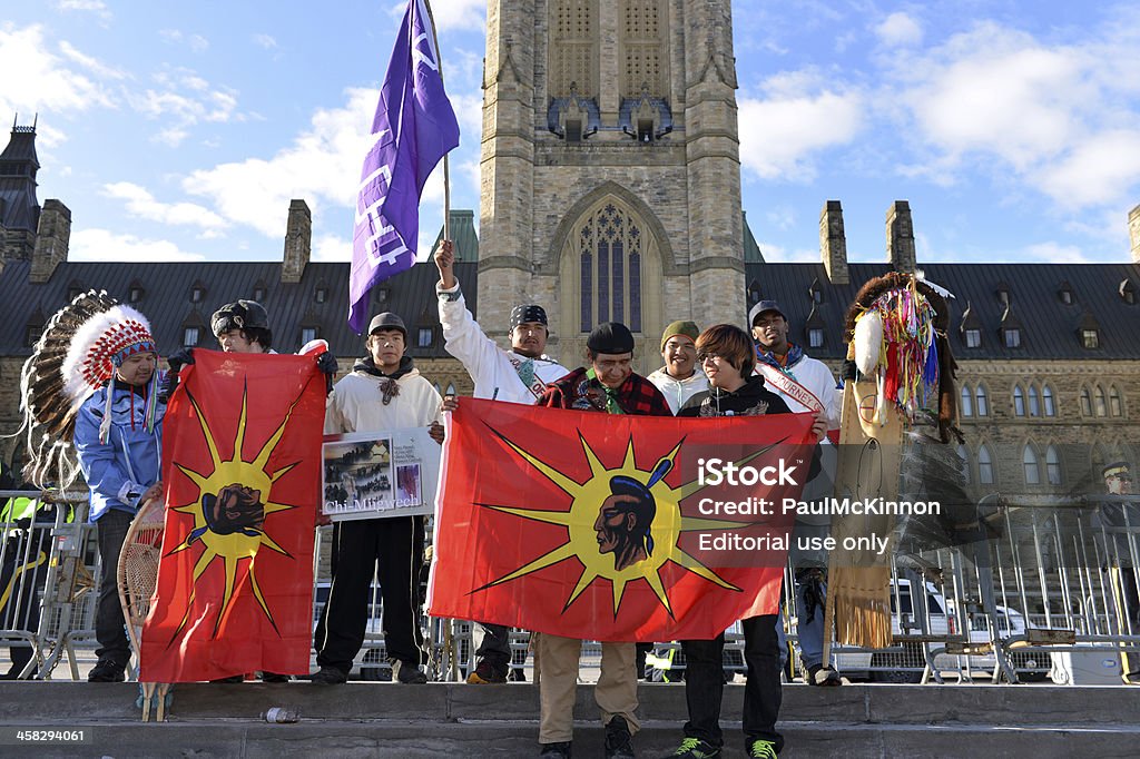 Cree jovem masculino a chegar em Ottawa - Royalty-free Canadá Foto de stock