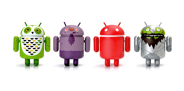 Android Character Names Google Android Phone Characters Stock Photo - Download Image Now - Big ...