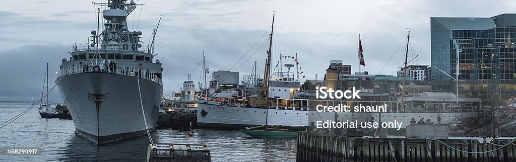 Panorama HMCS Halifax - Foto de stock de 2013 royalty-free