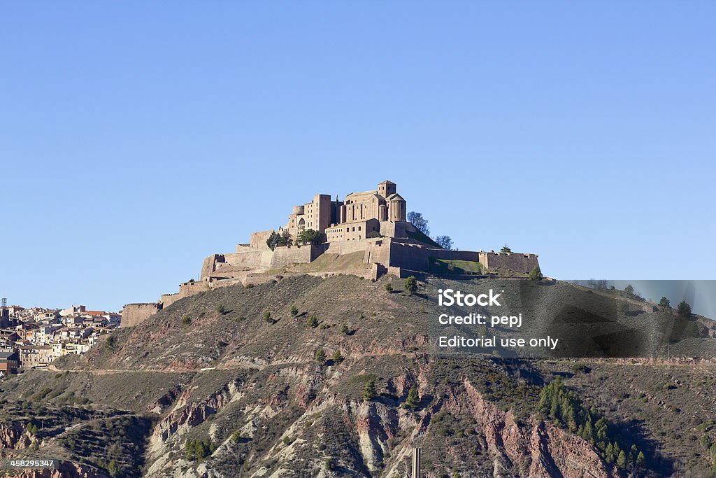 Cardona castle - Lizenzfrei Alt Stock-Foto