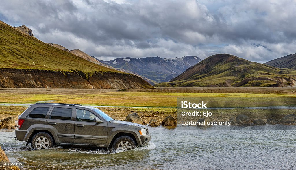 Jeep Grand Cherokee 4 x 4 - Royalty-free Carro 4x4 Foto de stock