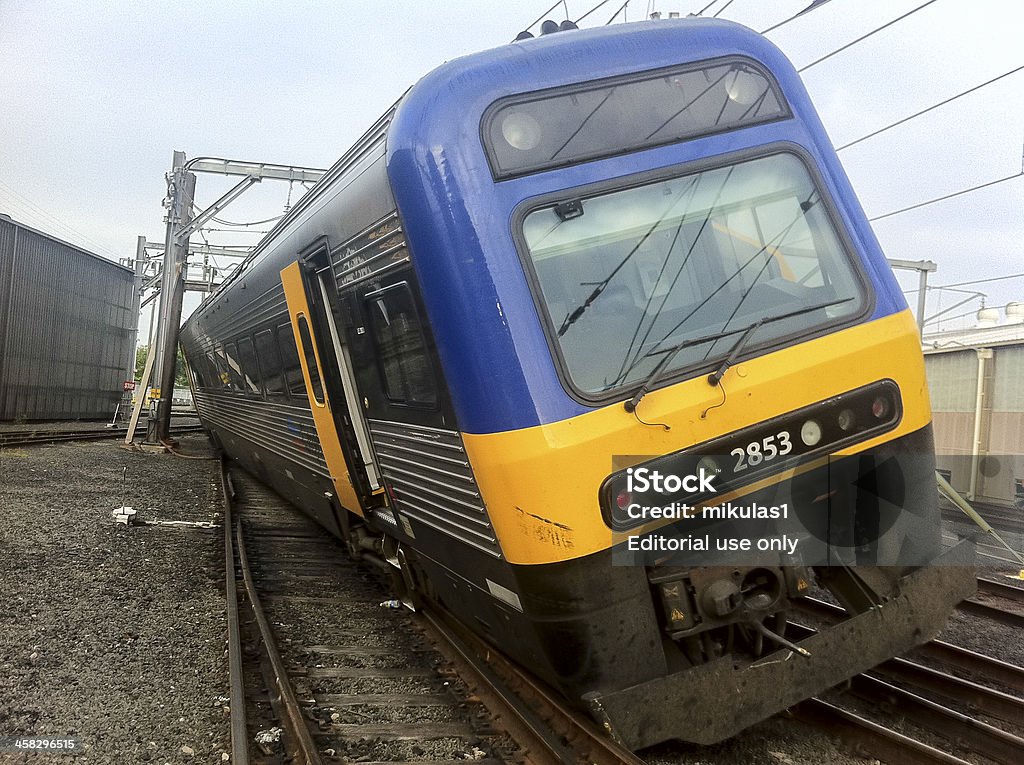 Sydney Accident de train - Photo de Accident de train libre de droits