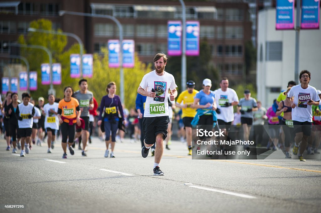 2013 Vancouver Sun Run - Lizenzfrei 10 000 Meter Stock-Foto