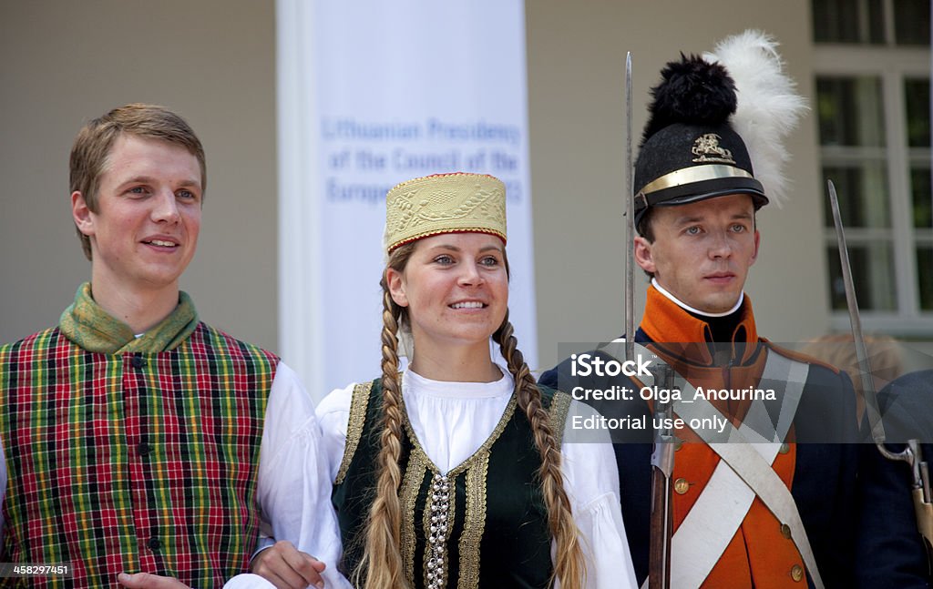 Estado do dia da Lituânia, Vilnius - Royalty-free Adulto Foto de stock