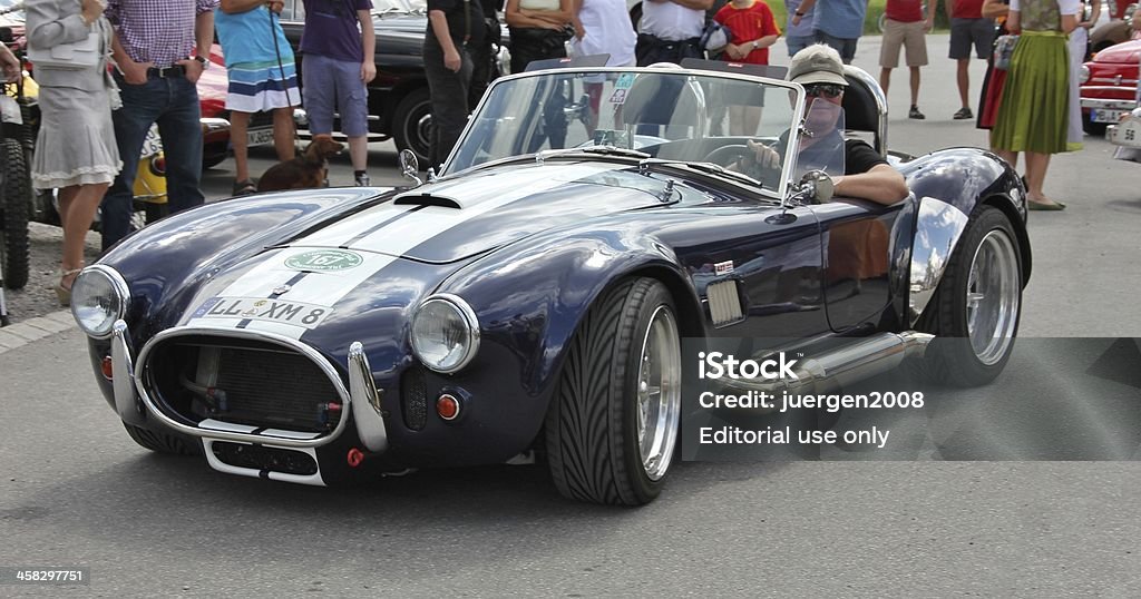 Oldtimer shelby Cobra - Foto de stock de Carro royalty-free