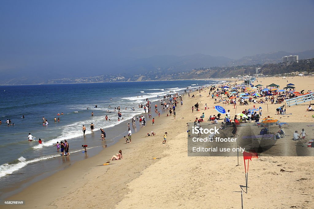 Santa Monica Beach - Zbiór zdjęć royalty-free (Dorosły)