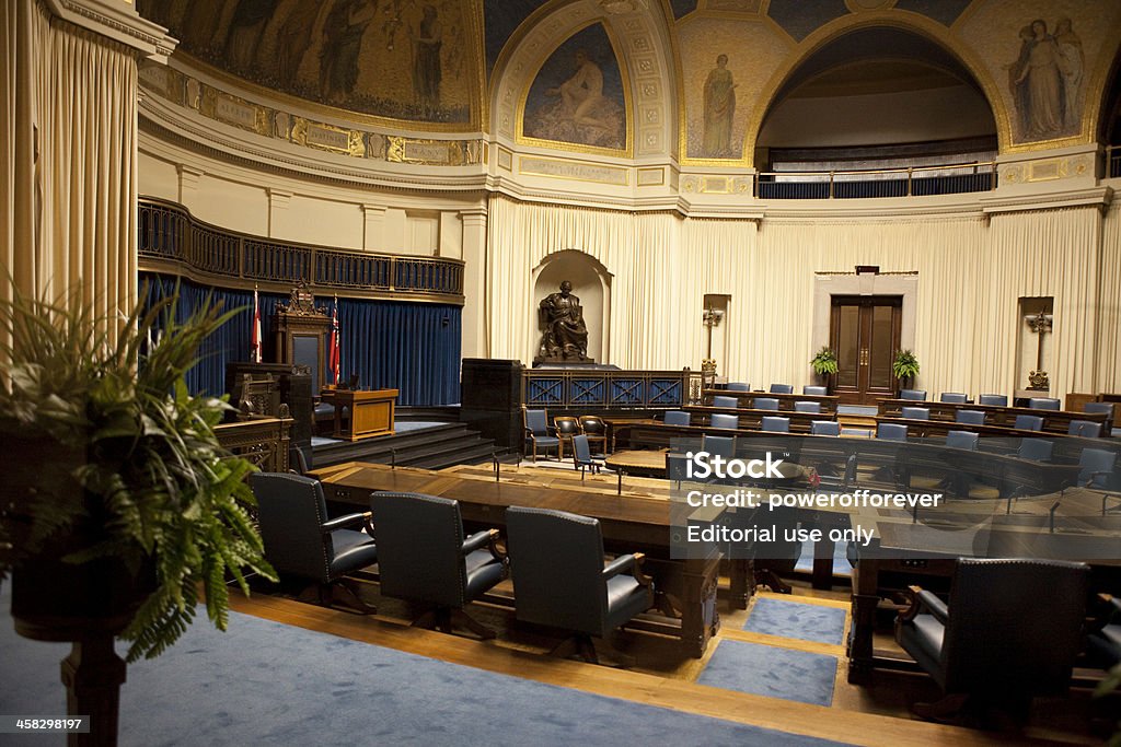 A câmara Legislativa de Manitoba Parliment Building - Royalty-free Assembleia Legislativa de Manitoba Foto de stock