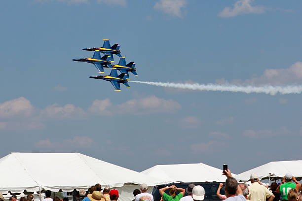 blue angels - blue angels imagens e fotografias de stock