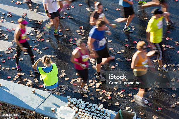 Marathonläufer Stockfoto und mehr Bilder von Aktiver Lebensstil - Aktiver Lebensstil, Athlet, Ausdauer