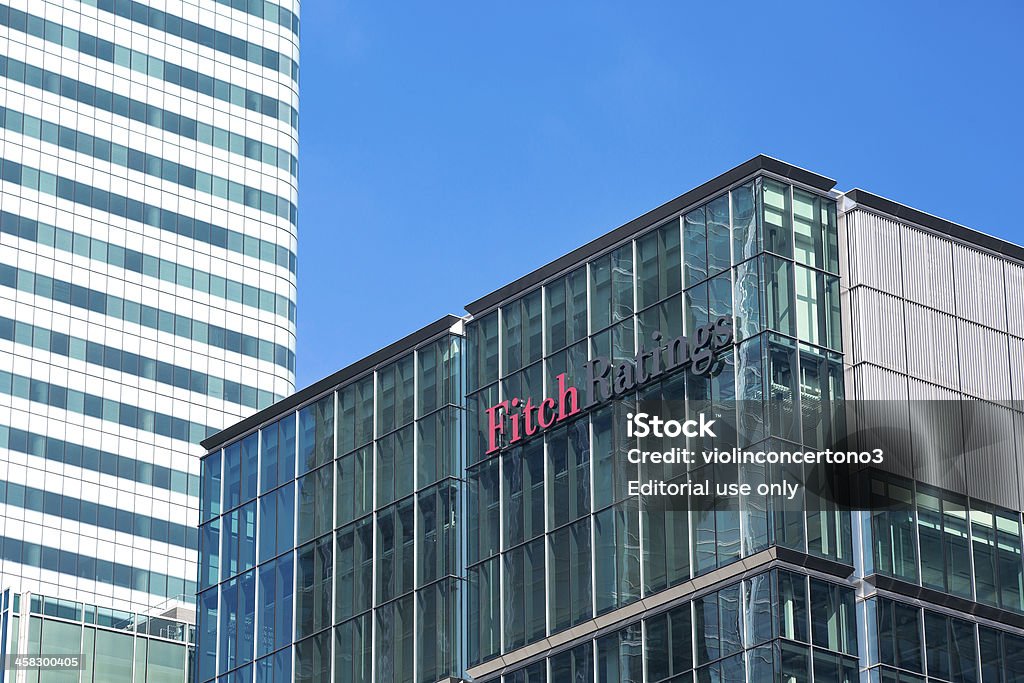 Fitch classificações sede em Londres - Royalty-free Alto - Descrição Física Foto de stock