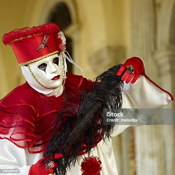 Venezianische Kostüm Kümmert Sich Karneval In Venedig Stockfoto und mehr Bilder von Aufführung