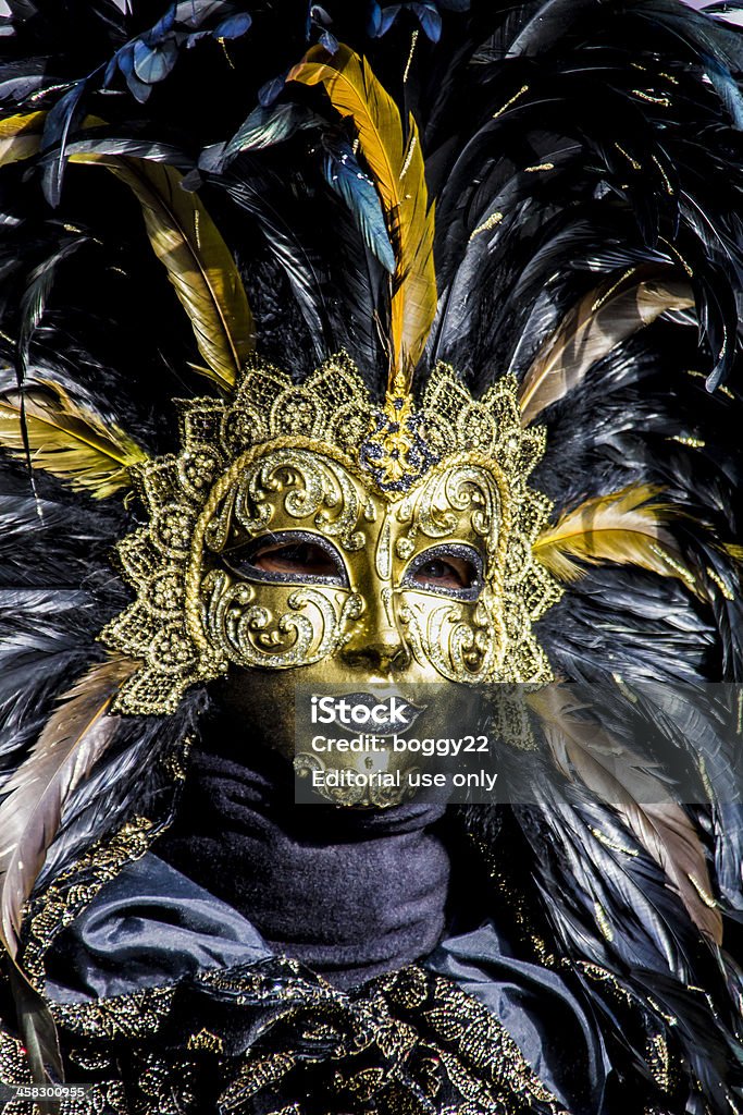 Tradicionais máscara de Carnaval Veneziano - Foto de stock de Adulto royalty-free