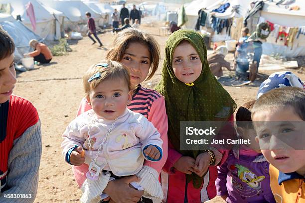 Foto de Sírio Refugiados Na Síria e mais fotos de stock de Criança - Criança, Refugiado, Síria