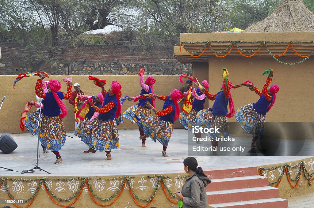 Indian Rajasthan-Tanz - Lizenzfrei Afrikanischer Abstammung Stock-Foto