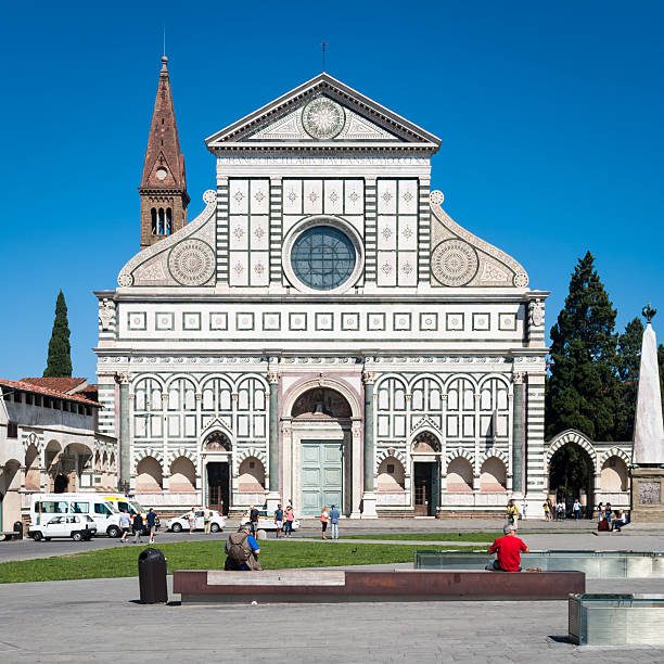 산타 마리아 노벨라 교회 교회 - church of santa maria novella 뉴스 사진 이미지