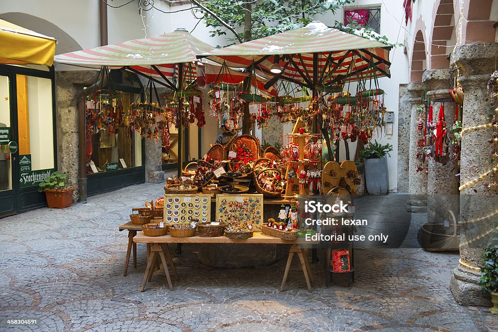 Stand de Souvenirs - Photo de Autriche libre de droits