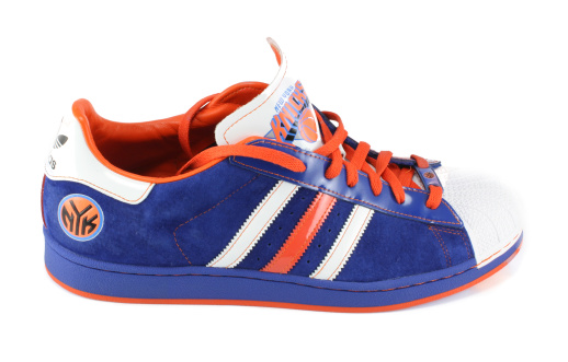 Melbourne udløser hastighed Adidas New York Knicks Limited Edition Shoe Stock Photo - Download Image  Now - Adidas, Sports Shoe, Basketball - Sport - iStock