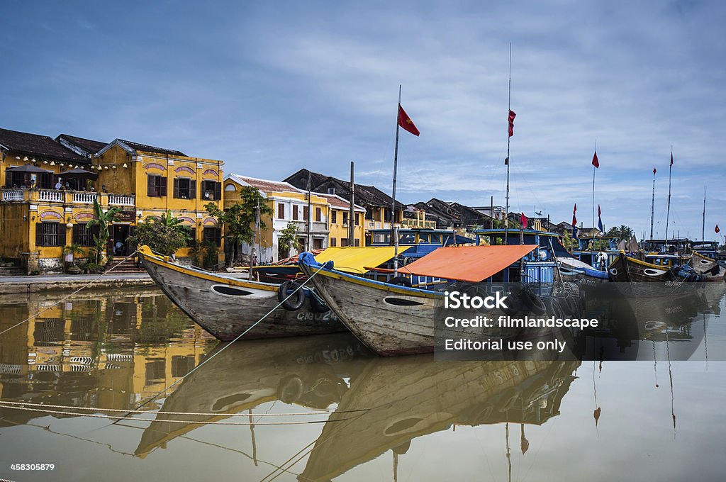 Hoi An - 로열티 프리 강 스톡 사진