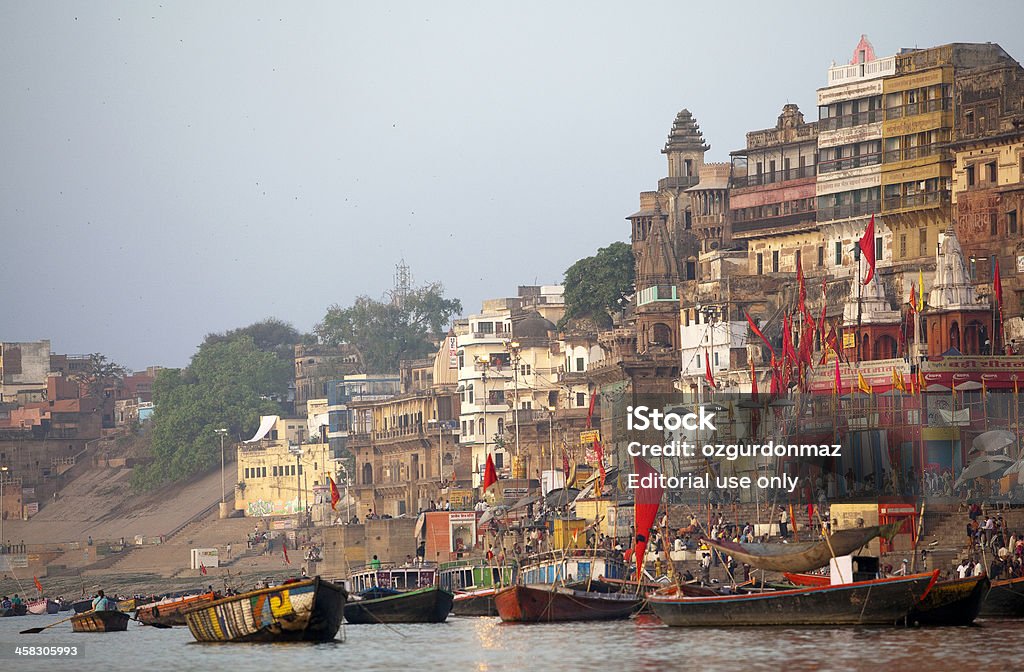 Varanasi (Benares), India - Foto stock royalty-free di Affollato