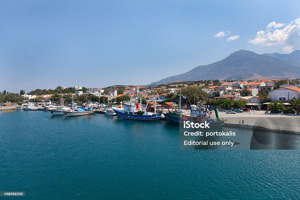 Kamariotissa-Samothace, Griechenland - Lizenzfrei Berg Stock-Foto