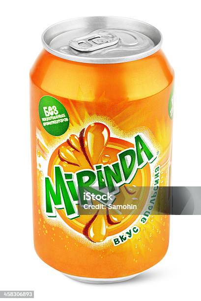 Puede Mirinda De Aluminio Foto de stock y más banco de imágenes de Alimento - Alimento, Aluminio, Beber