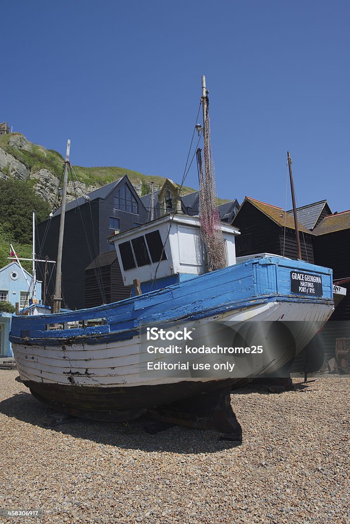 Fischkutter - Lizenzfrei East Sussex Stock-Foto