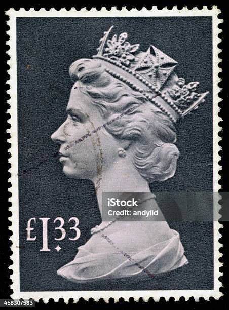 Inglaterra Sello Postal Foto de stock y más banco de imágenes de Anticuado - Anticuado, Azul, Comunicación