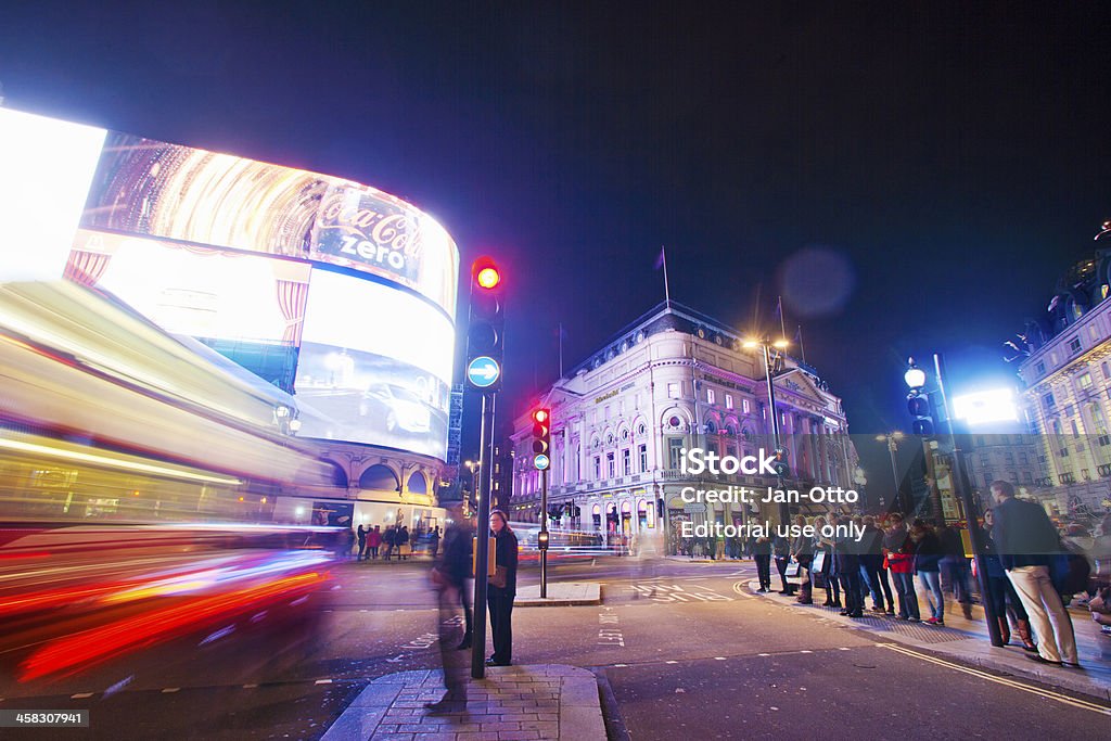 Praça Piccadilly - Royalty-free Londres - Inglaterra Foto de stock