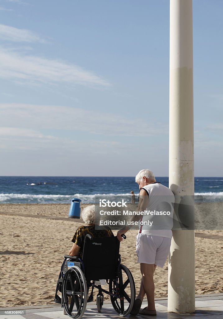 Senioren - Lizenzfrei Tretroller Stock-Foto