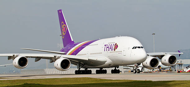 태국인 a380 - thai airways 뉴스 사진 이미지