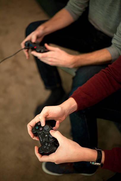 Multiplayer Gaming stock photo